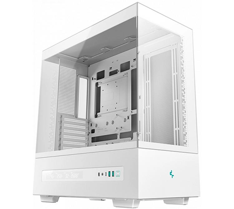 Gabinete DeepCool CH690 Digital White Vidrio Templado BULK - OUTLET