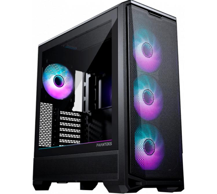 Gabinete Phanteks Eclipse G400A Satin Black 4x140mm M25-140 ARGB Fans Mesh USB-C BULK - OUTLET