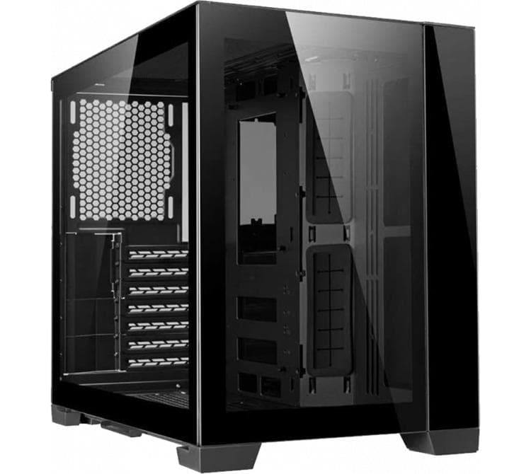 Gabinete Lian Li O11 Dynamic Mini Black Solo fuente SFX/SFX-L ITX BULK - OUTLET