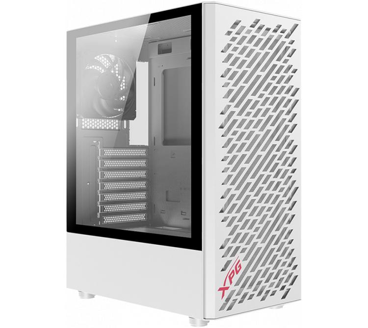 Gabinete XPG Valor Air White Mesh 4x120mm Fans Vidrio Templado BULK - OUTLET