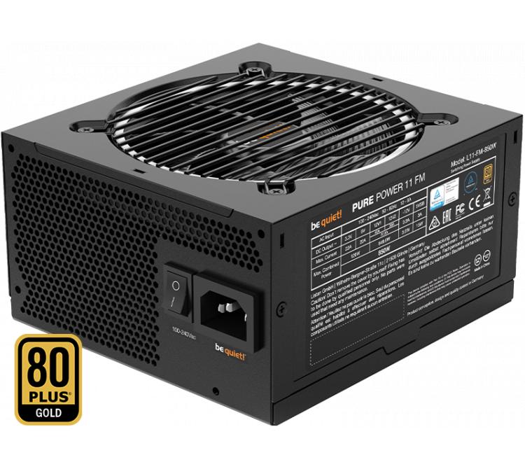 Fuente Be Quiet 850W 80 Plus Gold PURE POWER 11 Full Modular BULK - OUTLET