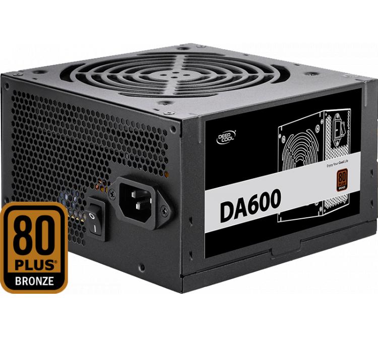 Fuente Deepcool 600W DA600 80 Plus Bronze BULK - OUTLET