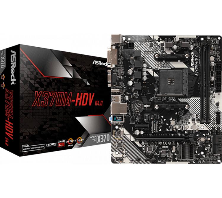 Mother Asrock X370M-HDV AM4 BULK - OUTLET