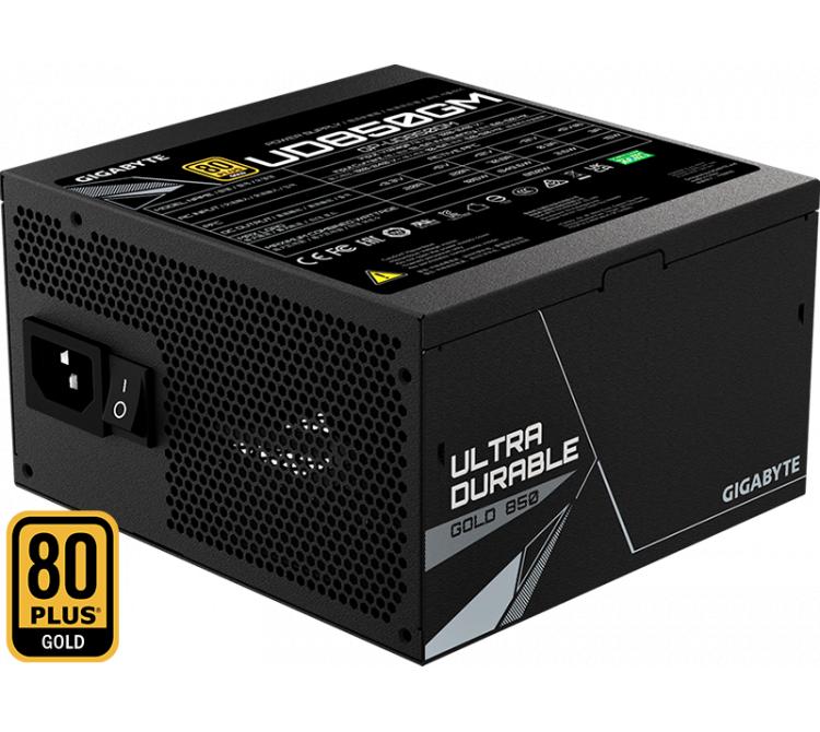 Fuente Gigabyte 850W 80 Plus Gold UD850GM Full Modular BULK - OUTLET