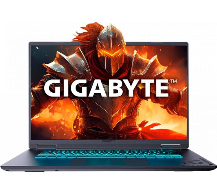 Notebook Gigabyte Gaming A16 16" AMD Ryzen 7 260 16GB DDR5 SSD 512GB RTX 5050 Free DOS 3THK3LA893PD