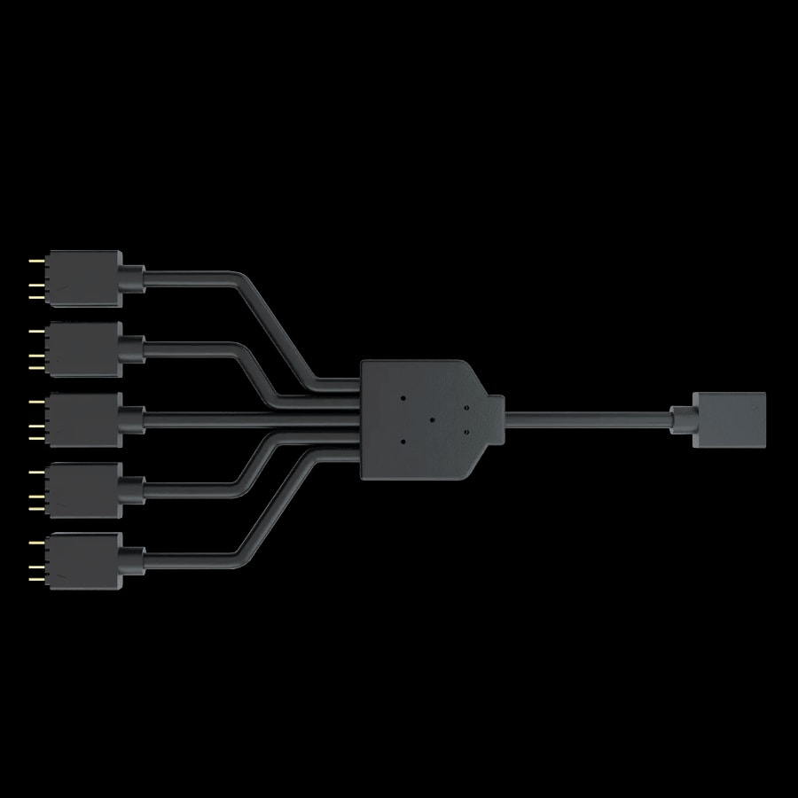 Adaptador ARGB Cooler Master Cable Divisor de 1 a 5 ARGB Splitter