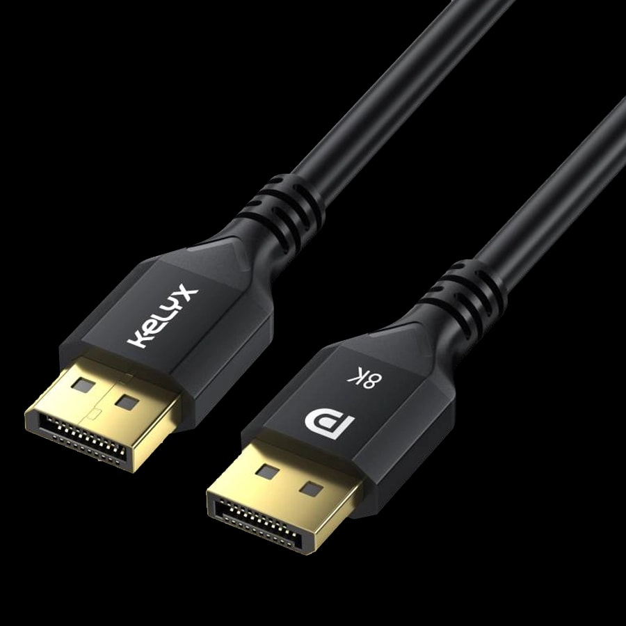 Cable DisplayPort Kelyx DP 1.4 3m 48Gbps HDR 8K 60Hz / 4K 120Hz / 2K 240Hz
