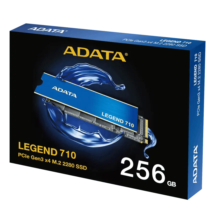 Disco Sölido SSD ADATA LEGEND 710 256GB M.2 2280 PCIe Gen3 x4 2100MB/s