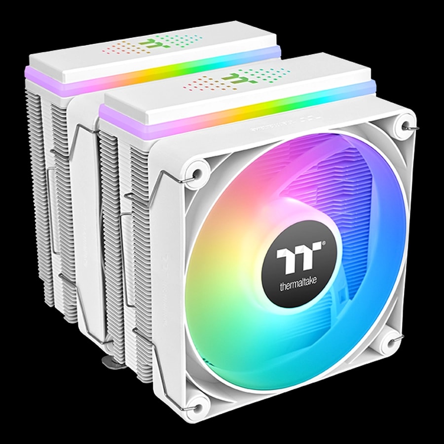 Disipador Cooler CPU Thermaltake ASTRIA 600 160mm TDP 265W ARGB Blanco Intel AMD comp. AM5 LGA1700
