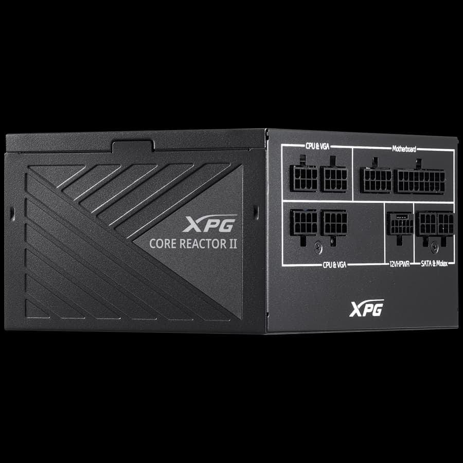 Fuente XPG CORE REACTOR II 1200W 80 PLUS Gold Full Modular ATX 3.0 12VHPWR Negro