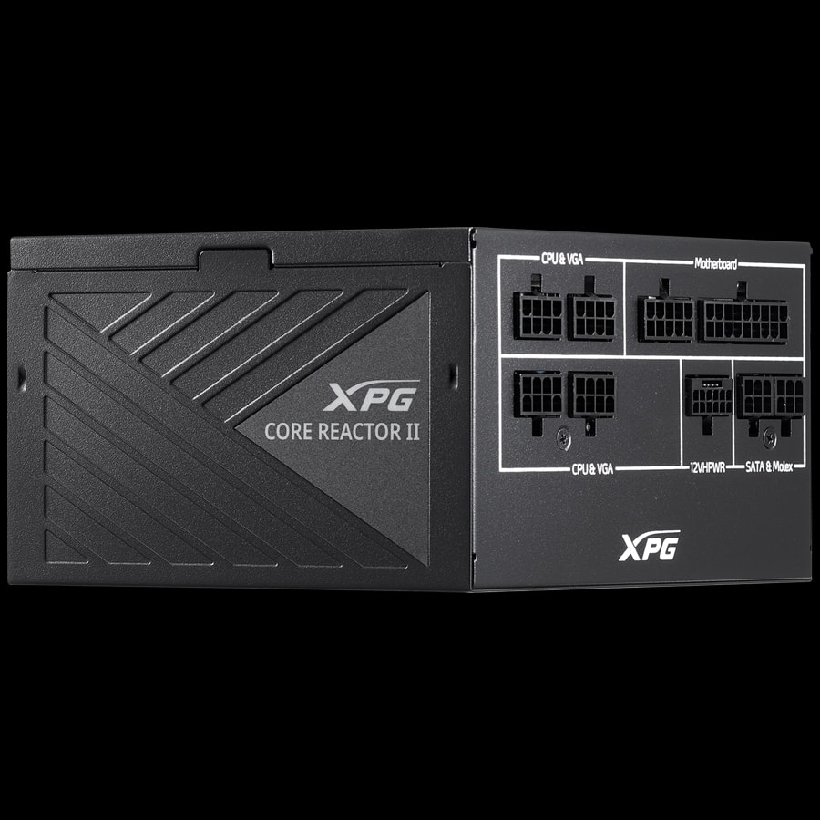 Fuente XPG CORE REACTOR II 1200W 80 PLUS Gold Full Modular ATX 3.0 12VHPWR Negro