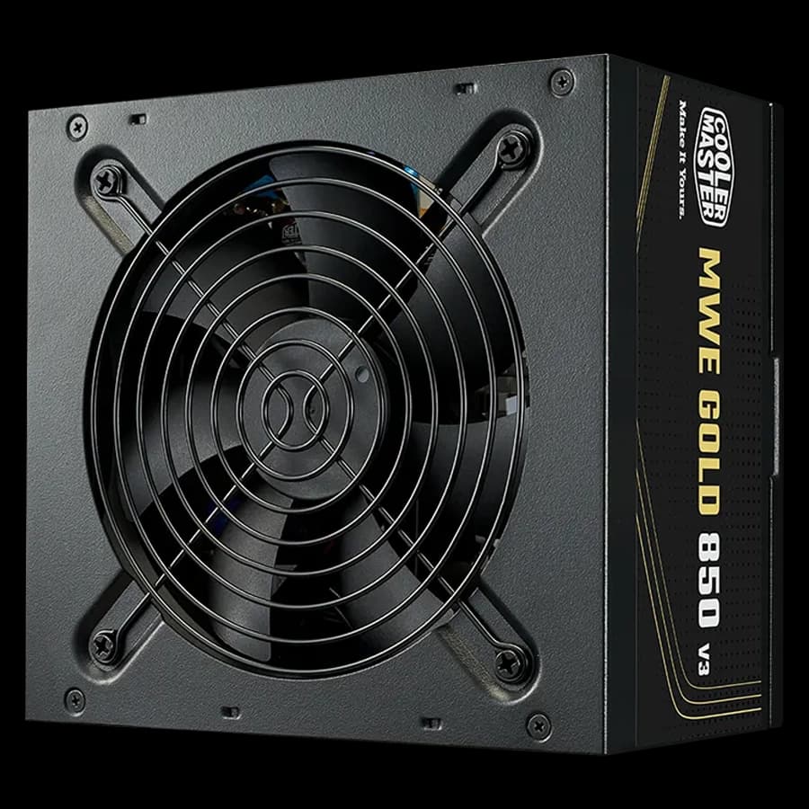 Fuente de Alimentación Cooler Master MWE Gold 850 V3 850W 80 PLUS Gold ATX 3.1 PCIe 5.1 12V-2x6