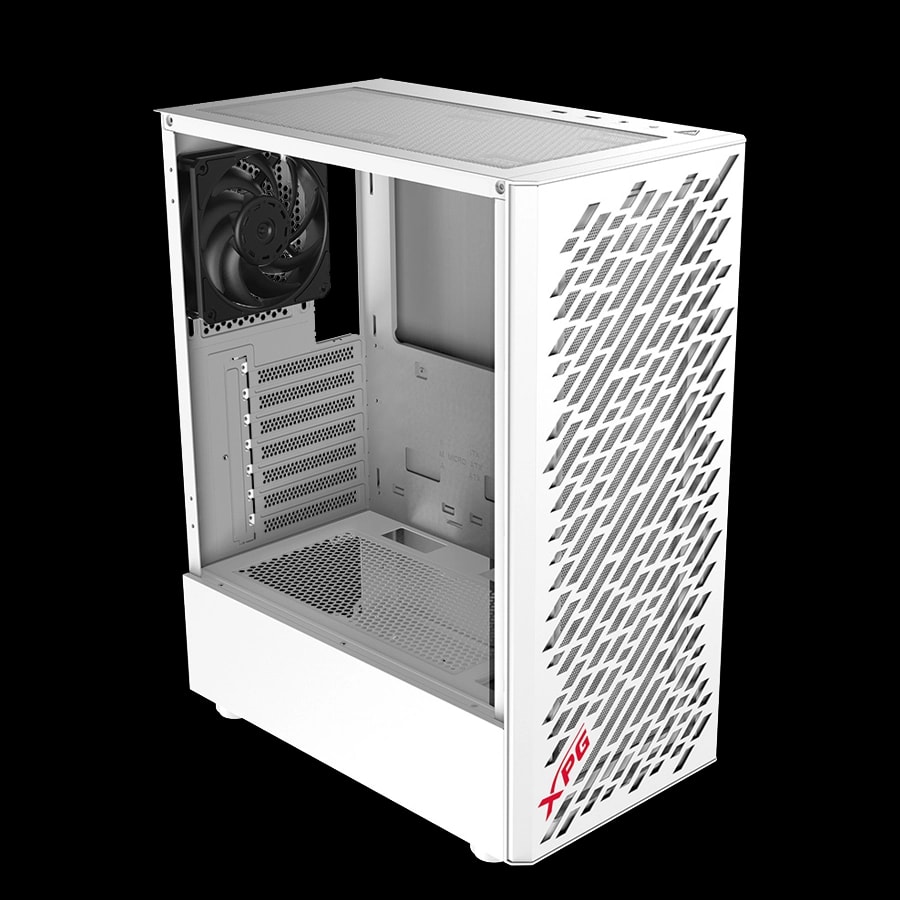 Gabinete XPG VALOR AIR Mid Tower ATX TG 4xFan Blanco