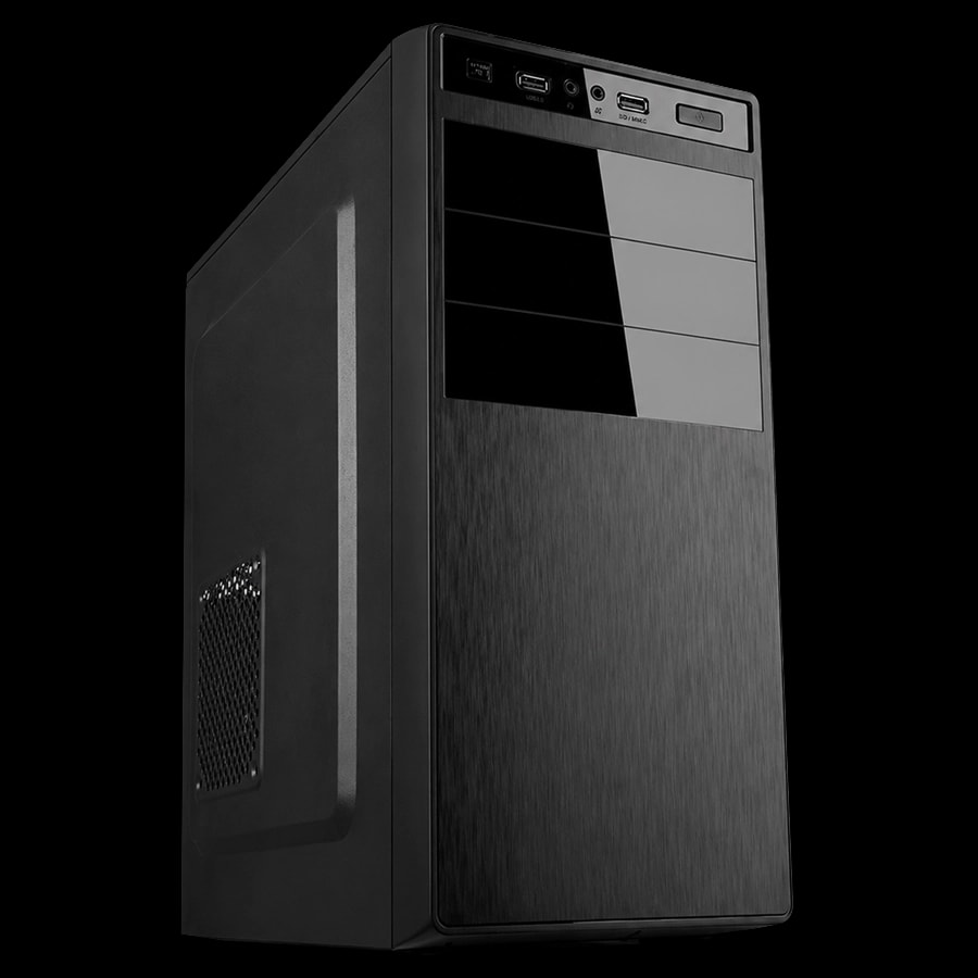 Gabinete Naxido Game Pro 7003B Mid Tower ATX c/ Fuente 600W