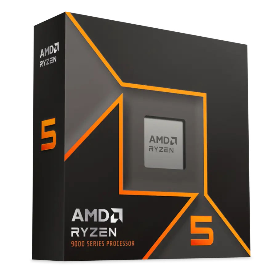 Procesador AMD Ryzen 5 9600X 5.4GHz 32MB Gráficos Radeon Zen5 AM5