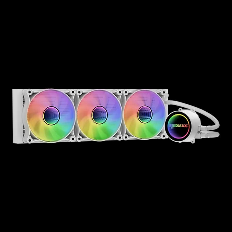 Water Cooler Raidmax LS360 ARGB Infinita Cooling Blanco Intel AMD comp. AM5 LGA1700