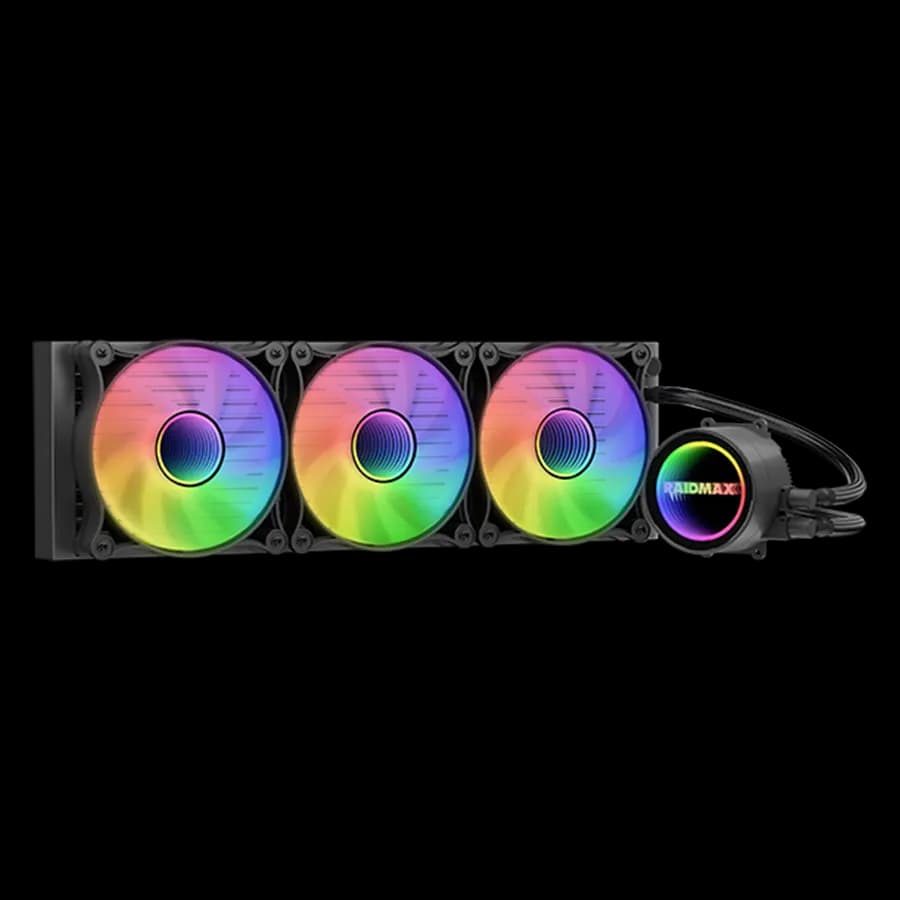 Water Cooler Raidmax LS360 ARGB Infinita Cooling Negro Intel AMD comp. AM5 LGA1700