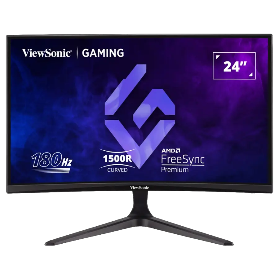 Monitor Curvo ViewSonic VX2418C 24" 1500R FHD 180Hz 1ms VA HDR10 FreeSync Premium
