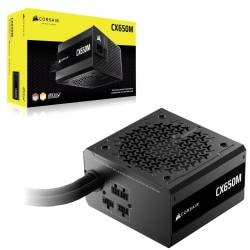 Fuente Corsair CX650M 650W Cybenetics 80 Plus Bronze Semi Modular