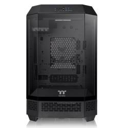 Gabinete Mid Tower Thermaltake Tower 300 Vidrio Templado 2 Fan Negro