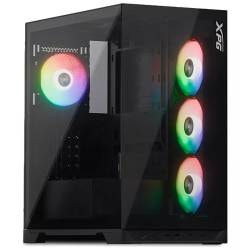 Gabinete Mid Tower Xpg Invader X 5 Fan Argb Vidrio Templado