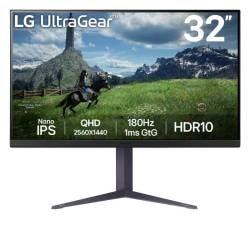 Monitor Gamer 32" LG Nano Ips Qhd HDR10 180Hz 1Ms 32GS85Q-B