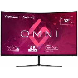 Monitor Gamer 32" Viewsonic Curvo QHD 180Hz 1Ms VX3218C-2K