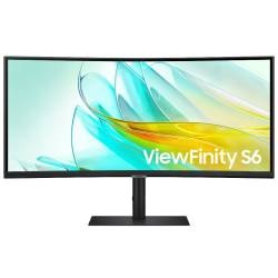 Monitor Gamer 34" Samsung Curvo Ultrawide Wqhd Hd 100Hz 5Ms C650