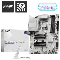 Motherboard Intel Socket LGA1851 - Msi PRO Z890 S WIFI WHITE