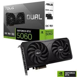 Placa De Video GeForce RTX 5060 8Gb Asus Dual Oc Evo