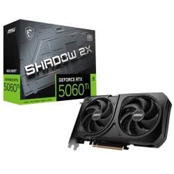 Placa De Video GeForce RTX 5060 Ti 8Gb Msi Shadow 2X Oc Plus