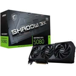 Placa De Video GeForce RTX 5080 16Gb Msi Shadow 3X Oc