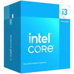 Procesador Intel Core i3 14100F 4.7 Ghz Raptor Lake 1700 Sin Gpu