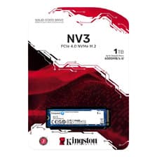 Disco Solido Ssd Kingston Nv3 Nvme PCIe 4.0 M2 1Tb 6000 Mb/s SNV3S/1000G