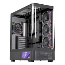 Gabinete Xyz Quantum Pro C/ 4 Coolers Vortex A-RGB+PWM A-RGB Controler 2d