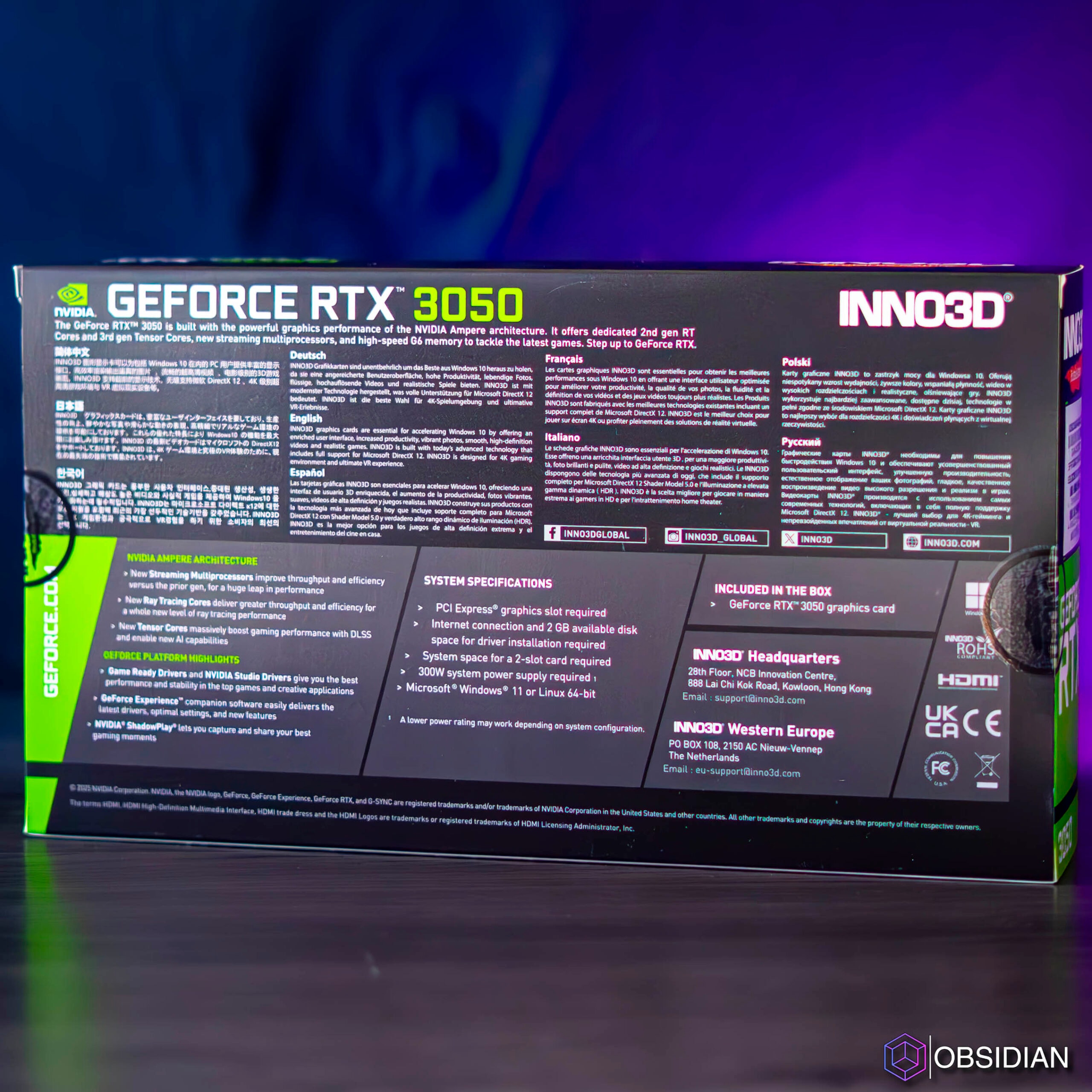 RTX 3050 6GB TWIN X2 V2