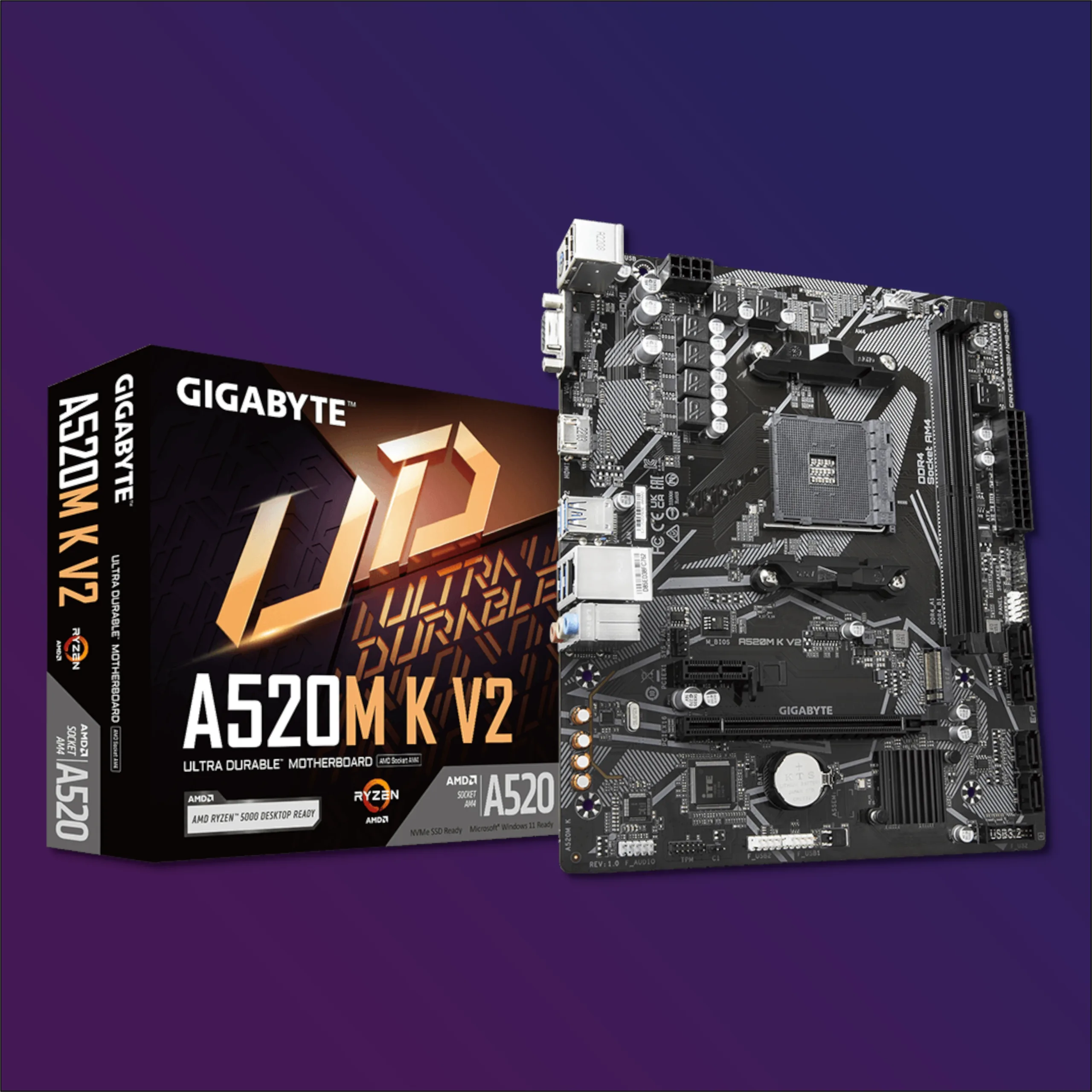 GIGABYTE A520M K V2