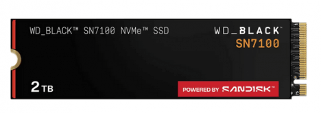 DISCO SSD M.2 2TB WD BLACK SN7100 NVME