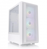 GABINETE THERMALTAKE S200 PLUS TG ARGB SNOW WHITE TEMPERED GLASS