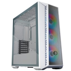 Gabinete Cooler Master MasterBox 520 Mesh White