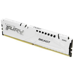 Memoria Kingston Fury Beast 16gb DDR5 5600Mhz White Edition
