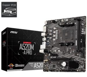 Mother MSI A520M A PRO