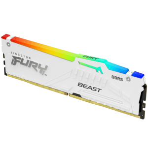 Memoria Kingston Fury Beast RGB 32GB DDR5 6400Mhz White