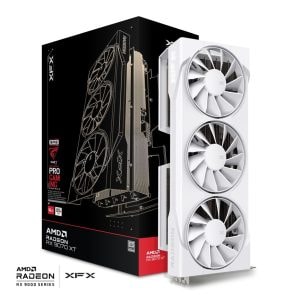 GPU XFX Radeon RX9070 XT Swift White 16Gb
