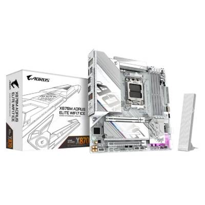 GIGABYTE PLACA X870M AORUS ELITE WIFI7 ICE