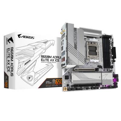 GIGABYTE PLACA B650M AORUS ELITE AX ICE