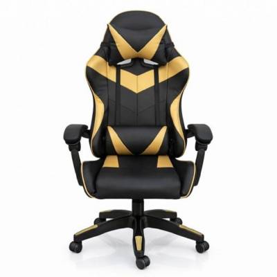 GENERICA SILLA GAMER CUERO SINTETICO BK/GOLD