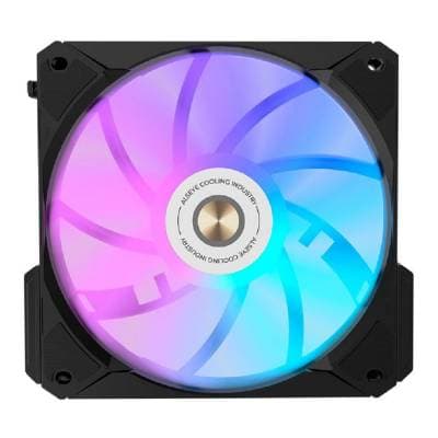 ALSEYE COOLER FAN I-12 BLACK ARGB