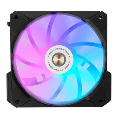 ALSEYE COOLER FAN I-12 BLACK ARGB