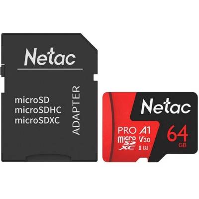 NETAC MICRO SD P500 EXTREME PRO 64GB NT02P500PRO-064G-R